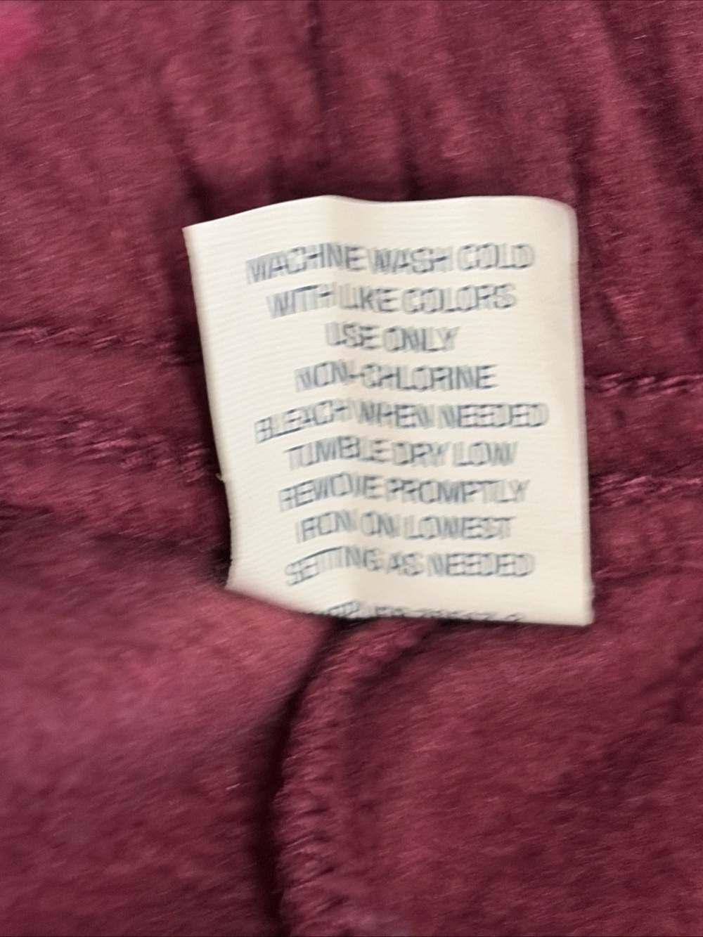 *3 PAIRS* St. Johns Bay Men’s Sz XL Burgundy Skier Fleece Sleep Pajama Pants - Picture 10 of 12